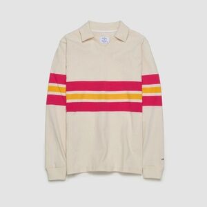 Noah NY Pitch Practice Top - Ivory Pink Yellow - XXL